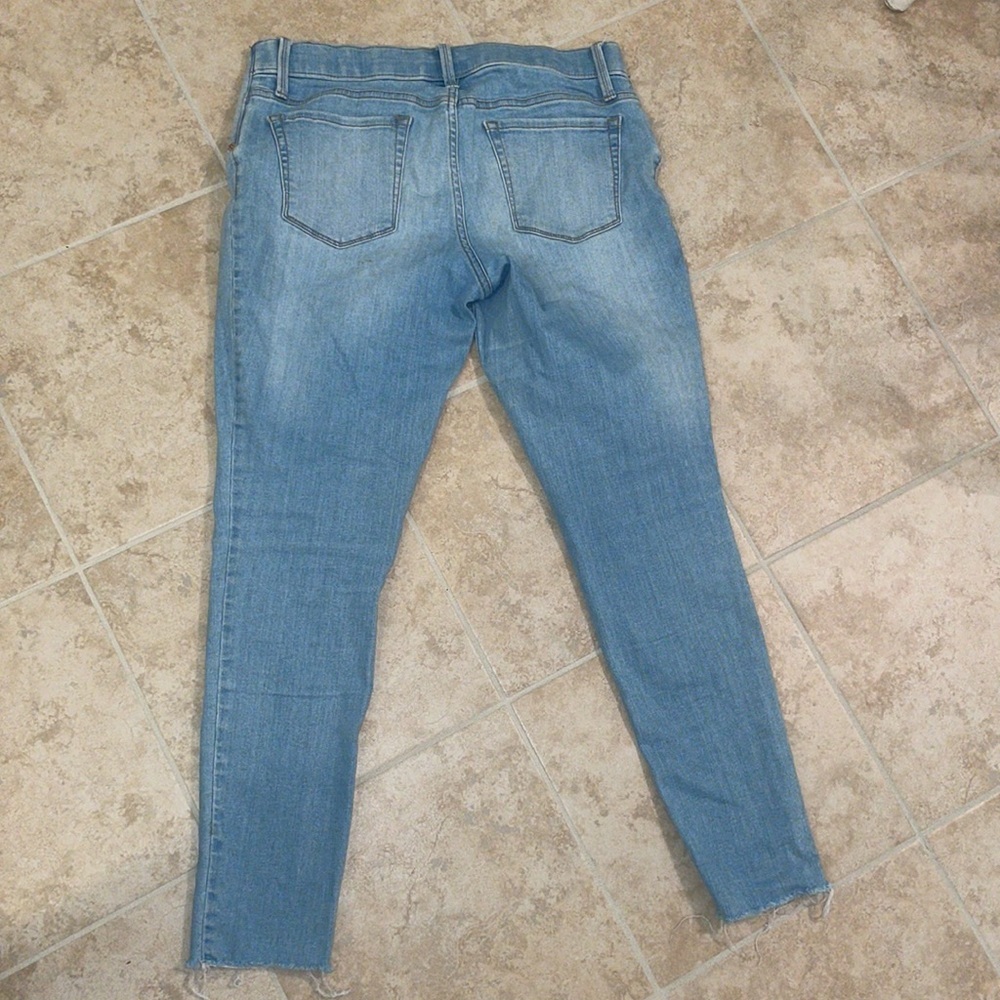 Isabel Ankle Cropped Distressed Size 8 Cozy Jeggings - Picture 4 of 4